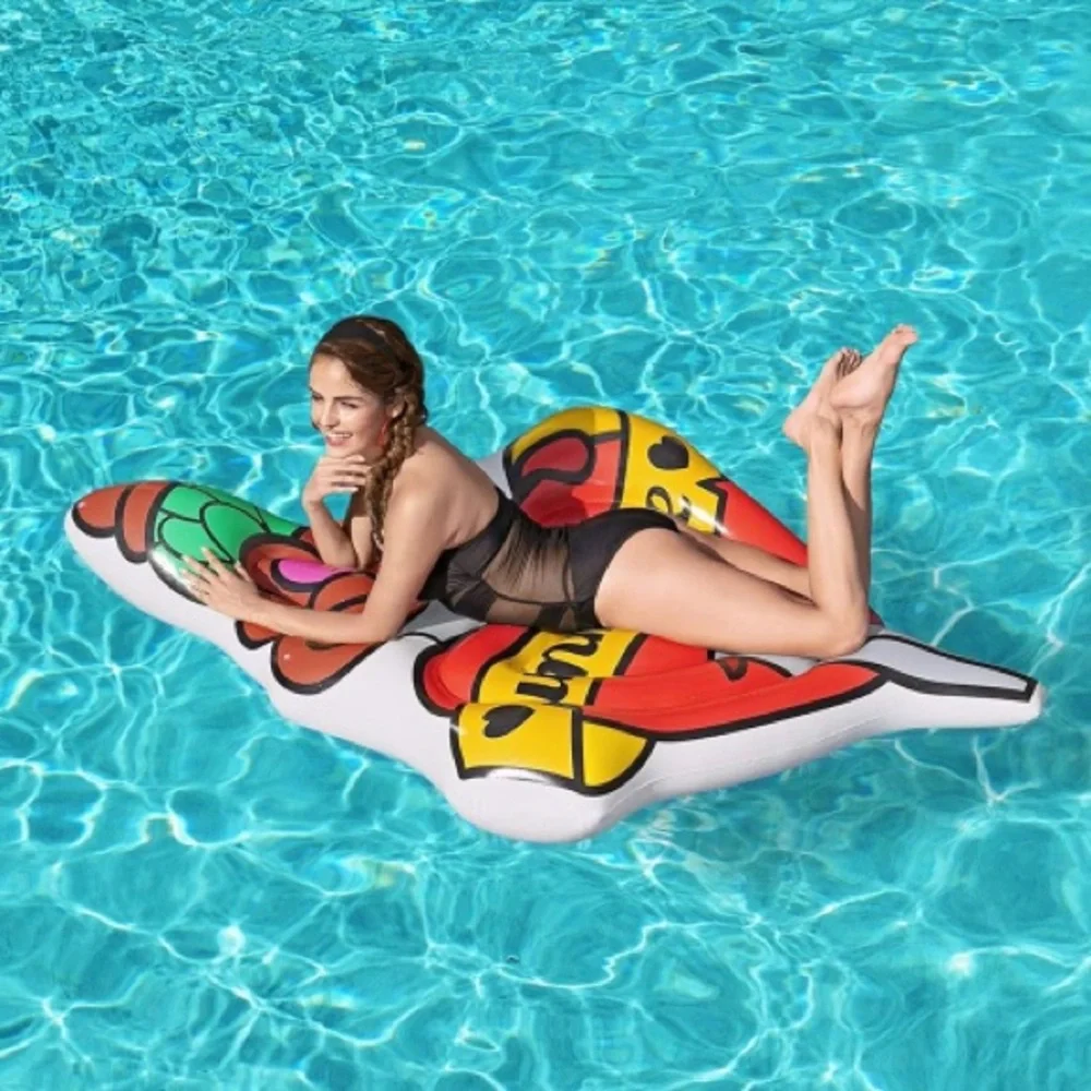 Pool Float Summer Love ❤️ Tattoo ⚔️ H20 GO Bestway 6x54x6 NWT - Picture 13 of 14
